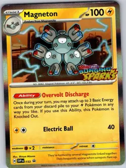 Magneton 153 Holo Promo Scarlet & Violet Promo Pokemon Near Mint - Image 1