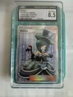 Evelyn - 175/181 - CGC 8.5 - Full Art (Team Up) Pokemon Sun & Moon - Image 1