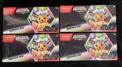 LOT OF 4 - Pokemon TCG: Prismatic Evolutions Surprise Box SEALED - Image 1