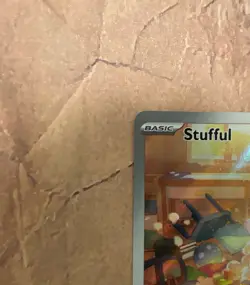 Pokemon TCG Stufful (Full Art Holo) - 154/132 - ME01 Mega Evolution IR - Image 2