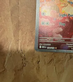 Pokemon TCG Stufful (Full Art Holo) - 154/132 - ME01 Mega Evolution IR - Image 4