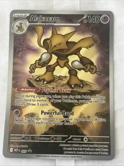 Pokemon TCG Alakazam 009 Mega Gardevior ETB Promos English Edition - Image 1