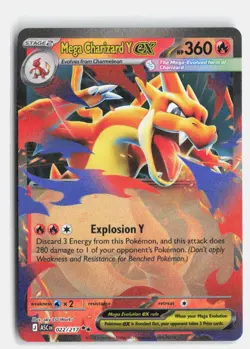 Pokemon tcg ME: Ascended Heroes Mega Charizard Y ex Near Mint or Better - Image 1
