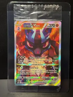 Lucario VSTAR SWSH291 SWSH Black Star Promo Crown Zenith GG Sealed Pokemon Card - Image 1