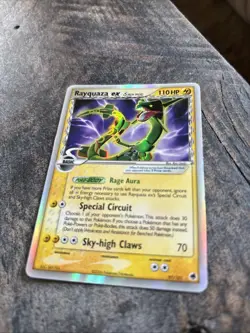 Pokemon TCG Rayquaza ex Dragon Frontiers 97/101 Holo Rare Delta Species - Image 4