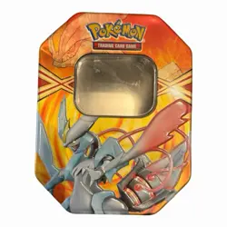 Lot Of 5 Empty Pokemon Tins 2012-2014 Mewtwo Reshiram Greninja Cards Storage - Image 3