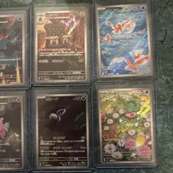 Pokemon TCG Japanese Abyss Eye 8 Card Lot NM Illustration Rare Cards - Image 2