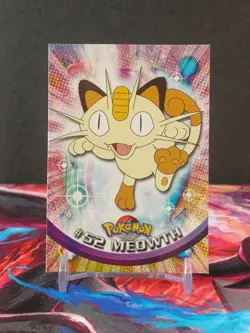 Clefable #36 & Meowth #52 Topps Trading Cards Series 1 Non Holo Pokemon NM - Image 4