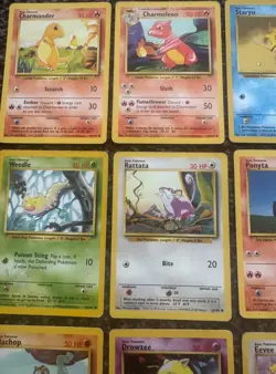 Pokemon WOTC Base, Jungle, Fossil Common Bundle, 20 cards - played - Image 2
