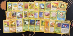 Pokemon TCG Jungle Set Near Complete Common Uncommon Set x31 Cards LP - Image 1