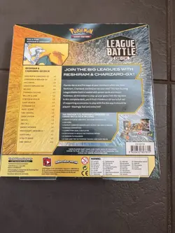 Pokemon TCG Reshiram & Charizard-GX League Battle Deck 60 Cards English 2019 - Image 3
