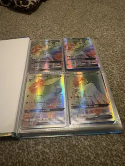 Pokemon Halo Trading Cards Mixed Ones Job Lot Bundle Bulk Sale In Folder - Image 2