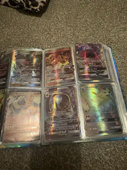 Pokemon Halo Trading Cards Mixed Ones Job Lot Bundle Bulk Sale In Folder - Image 3