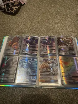 Pokemon Halo Trading Cards Mixed Ones Job Lot Bundle Bulk Sale In Folder - Image 4