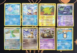 Pokemon TCG Diamond & Pearl Reverse Holo/Holo Rare Bundle X8 Cards Joblot - Image 1