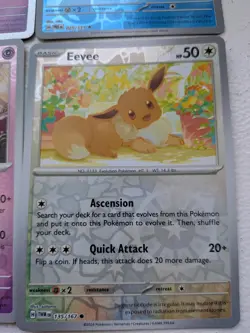 Pokemon Cards Evee and Various Evolutions Pokemon Cards Reverse Holos And Holo - Image 5