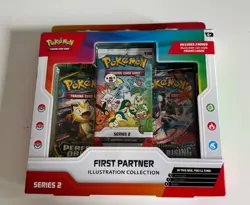 Pokemon TCG First Partner Illustration Collection Series 2 Box (3 Promo Cards) - Image 1