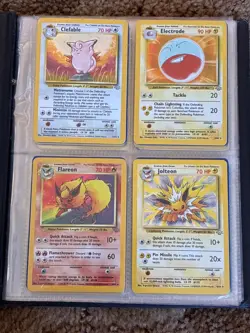 Pokemon Jungle Complete Set (1999)-64/64 Cards-original WOTC-Owned Since New. - Image 2