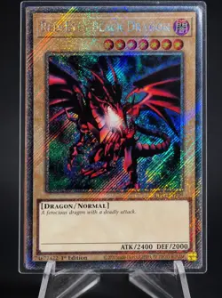 Yu-Gi-Oh Red-Eyes Black Dragon Secret Rare 1st Edition NM 2020 - Image 1