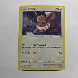 Pokemon TCG - Eevee SWSH127 - Black Star Promo - Cosmos Holo Rare - Image 1