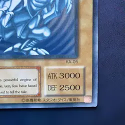 BLUE EYES WHITE DRAGON (KA-05) - ULTRA RARE -Yu-Gi-Oh! CARD Very Clean - Image 4