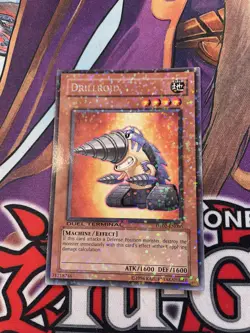 Yugioh! Drillroid DT02-EN006 Duel Terminal Parallel Rare VLP/NM - Image 1