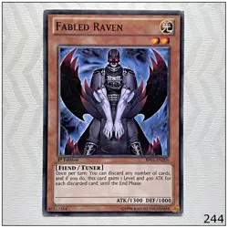 Fabled Raven - BP01-EN205 - Common 1st Edition Yugioh - Image 1