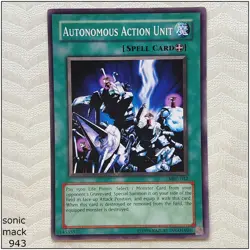 Autonomous Action Unit - MFC-032 Yugioh - Image 1