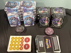 Pokemon TCG: Rival Battle Deck Marnie And Steven Accessories Lot - Image 1