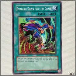 Dragged Down into the Grave - DCR-084 - Common Unlimited Yugioh - Image 1