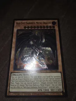 Red-Eyes Darkness Metal Dragon YGO Yu-Gi-Oh! UP01 Ultimate Rare NM - Image 4