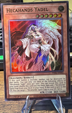 Yu-Gi-Oh! Hecahands Yadel *ULTRA RARE* PHRE-EN002 1st Edition NM UR Yugioh - Image 1