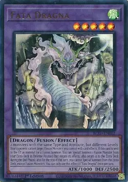 x1 Fata Dragna - BLZD-EN082 - Ultra Rare - 1st Edition Yu-Gi-Oh! M/NM - Image 1
