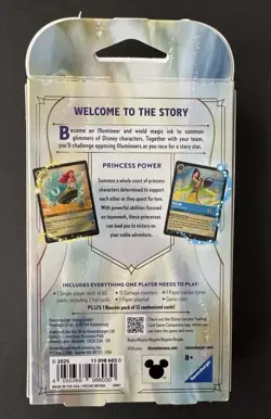 Disney Lorcana Fabled Amber Sapphire Starter Deck Factory Sealed Booster - Image 4
