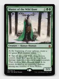 Master of the Wild Hunt 181 Mythic Masters 25 Magic: The Gathering Cards - Image 1