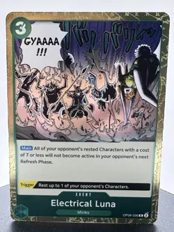 Electrical Luna OP08-036 Uncommon Two Legends One Piece Card NM - Image 1