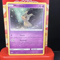 Pokemon TCG Mimikyu SM29 SM Holo Promo Basic 70 HP English Pokemon Card - Image 1