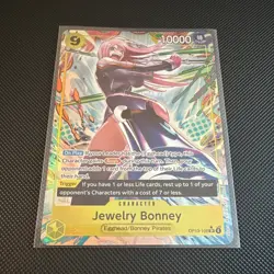 Bandai One Piece Card Game Jewelry Bonney OP13-108 SR Alt Art Foil EN 10000 - Image 1
