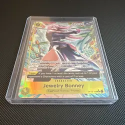 Bandai One Piece Card Game Jewelry Bonney OP13-108 SR Alt Art Foil EN 10000 - Image 3