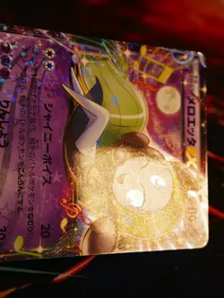 HP JAPANESE Pokemon MELOETTA EX Card SHINY COLLECTION Set SC 011/020 Holo Foil#2 - Image 3