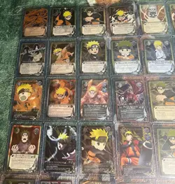 Naruto CCG Collection Lot Vintage Holo Foil Rare Cards - Image 2