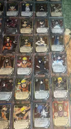 Naruto CCG Collection Lot Vintage Holo Foil Rare Cards - Image 3
