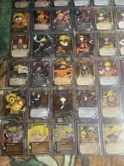 Naruto CCG Collection Lot Vintage Holo Foil Rare Cards - Image 4