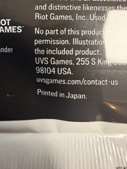 UVS Games Riftbound: League of Legends Origins Nexus Night Pack 1 Pack (3 Cards) - Image 2