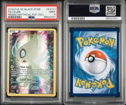 Psa 9 Celebi #XY111 Promo Mythical Pokemon Collection Full Art Card 2016 - Image 3