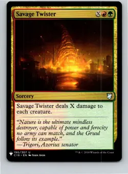 Magic the Gathering Savage Twister The List Reprints MTG Free Shipping! - Image 1
