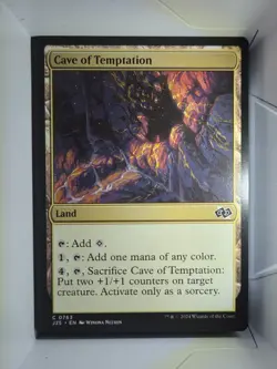 Cave of Temptation - C763 - MTG - Foundations Jumpstart (J25) - Image 1