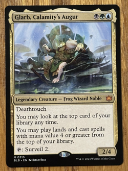 MTG Bloomburrow, Glarb, Calamity's Augur - Image 1