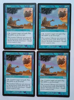 Magic the Gathering MTG Urza's Saga DOUSE X 4 LP/EX U 1998! - Image 1
