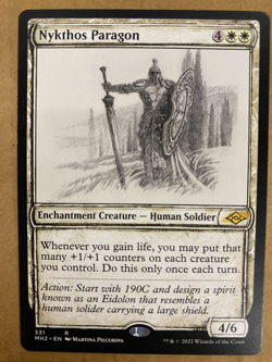 MTG 1x SHOWCASE Nykthos Paragon 331 Modern Horizons 2 Magic the Gathering x1 NM - Image 1